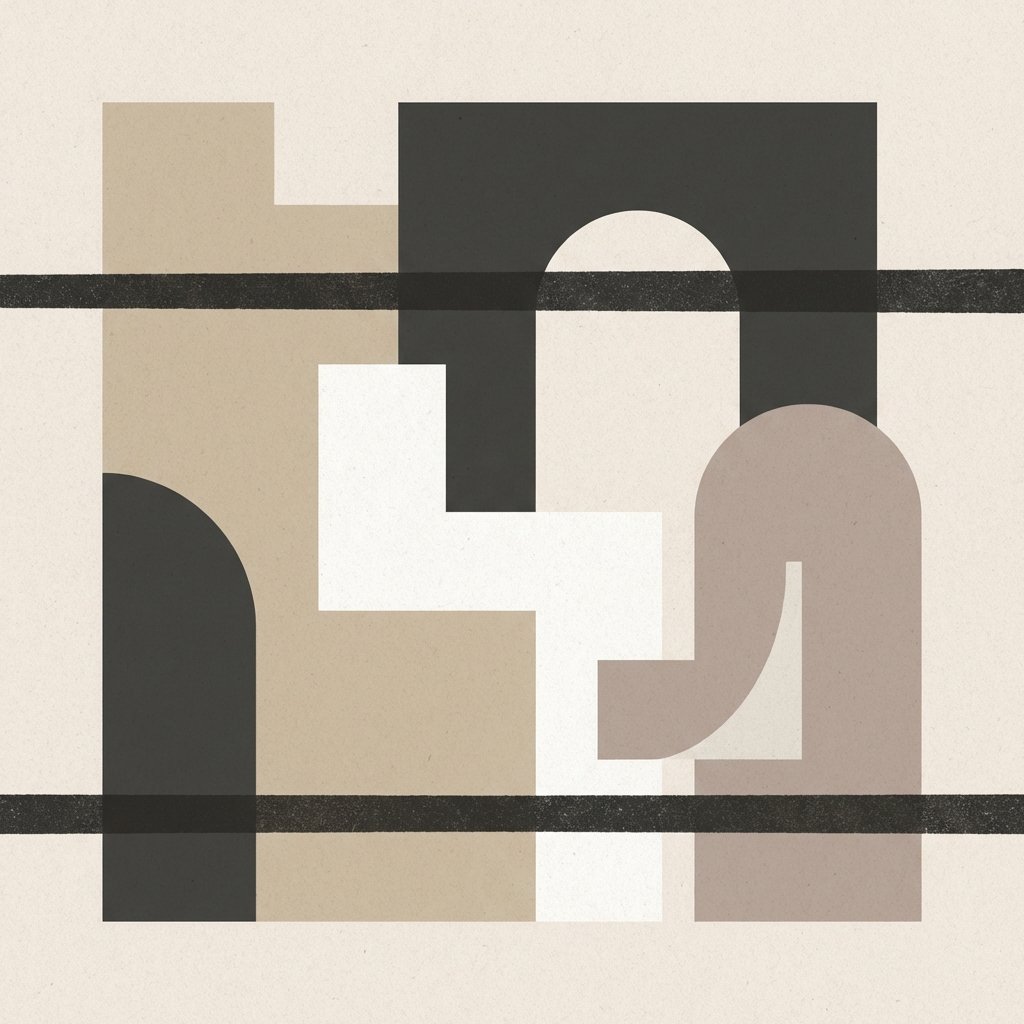 Abstract illustration of balance and stability